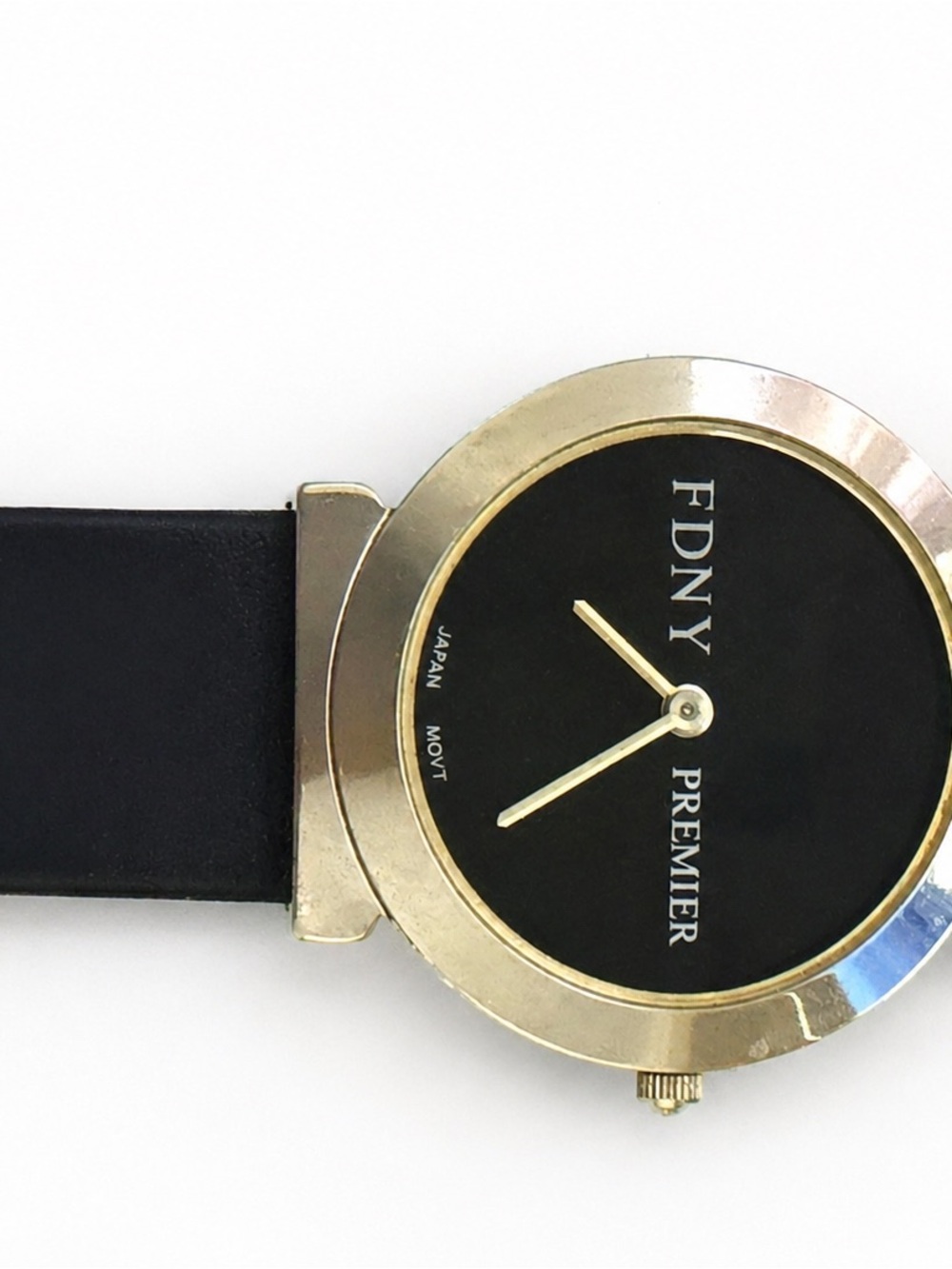 Premier Black and Gold FDNY Minimalist Watch